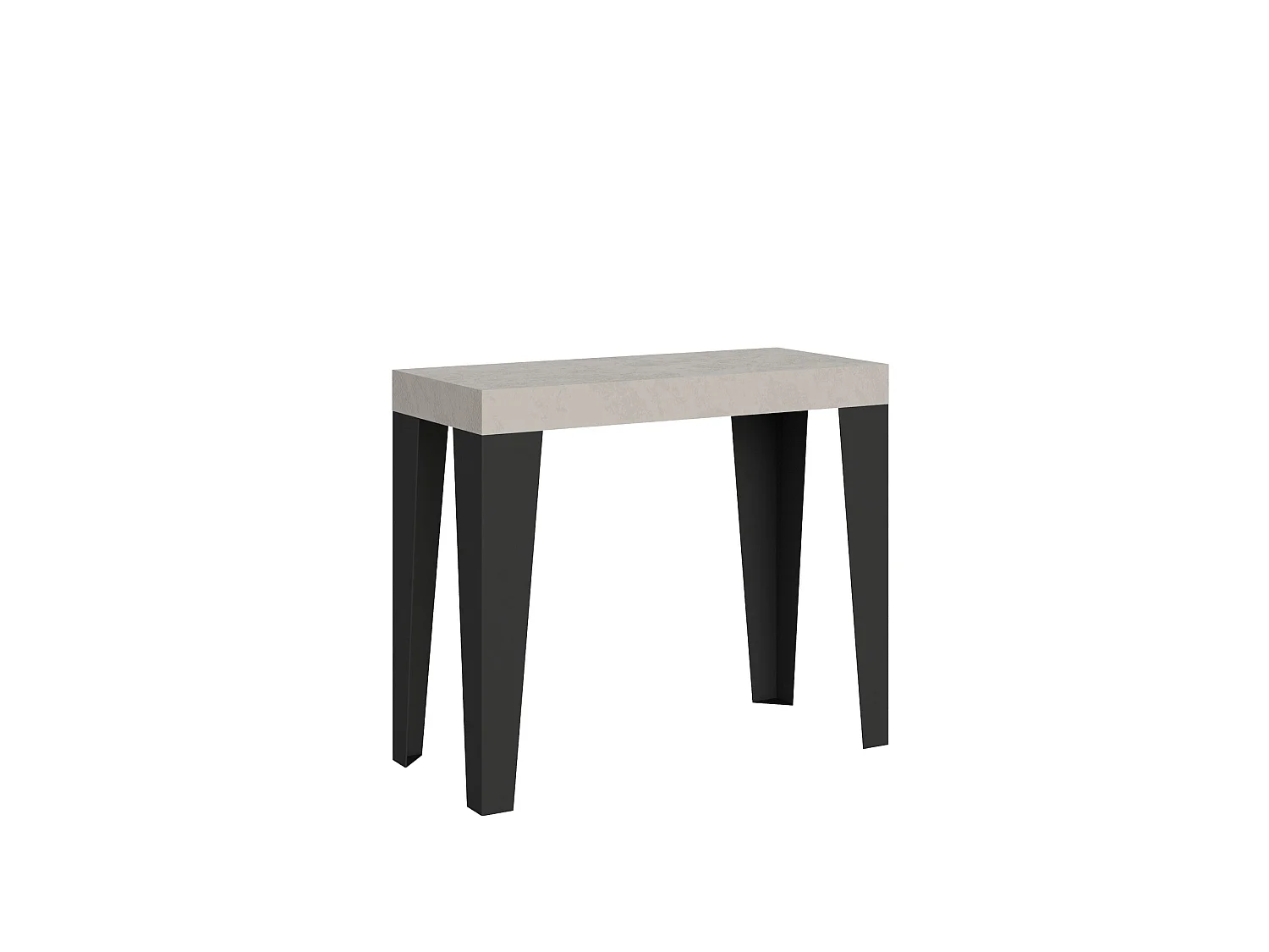 Udtrækkeligt konsolbord 90x40/300 cm Flame Premium cashmere