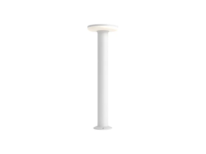 Borne LED d'extérieur Mac Floor XL Blanc 4000K - 12W IP65 60cm de hauteur en aluminium - Downlight - Beneito & Faure