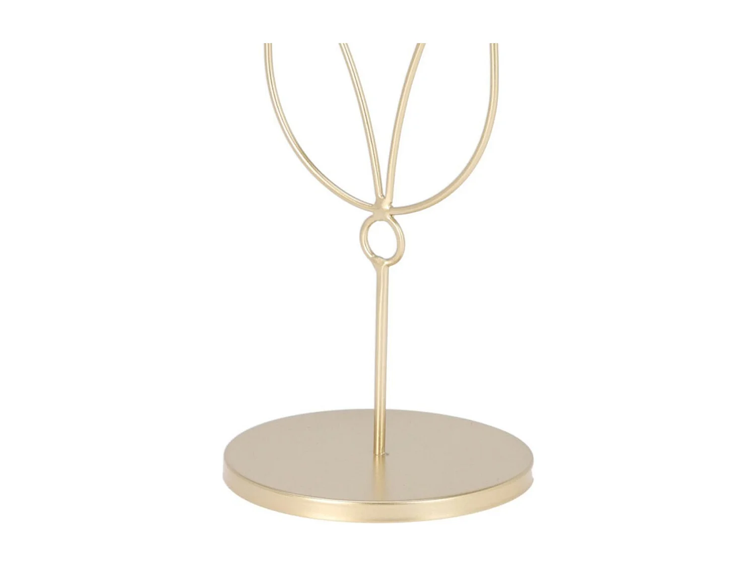 Joyero Mano de Fátima metálico dorado