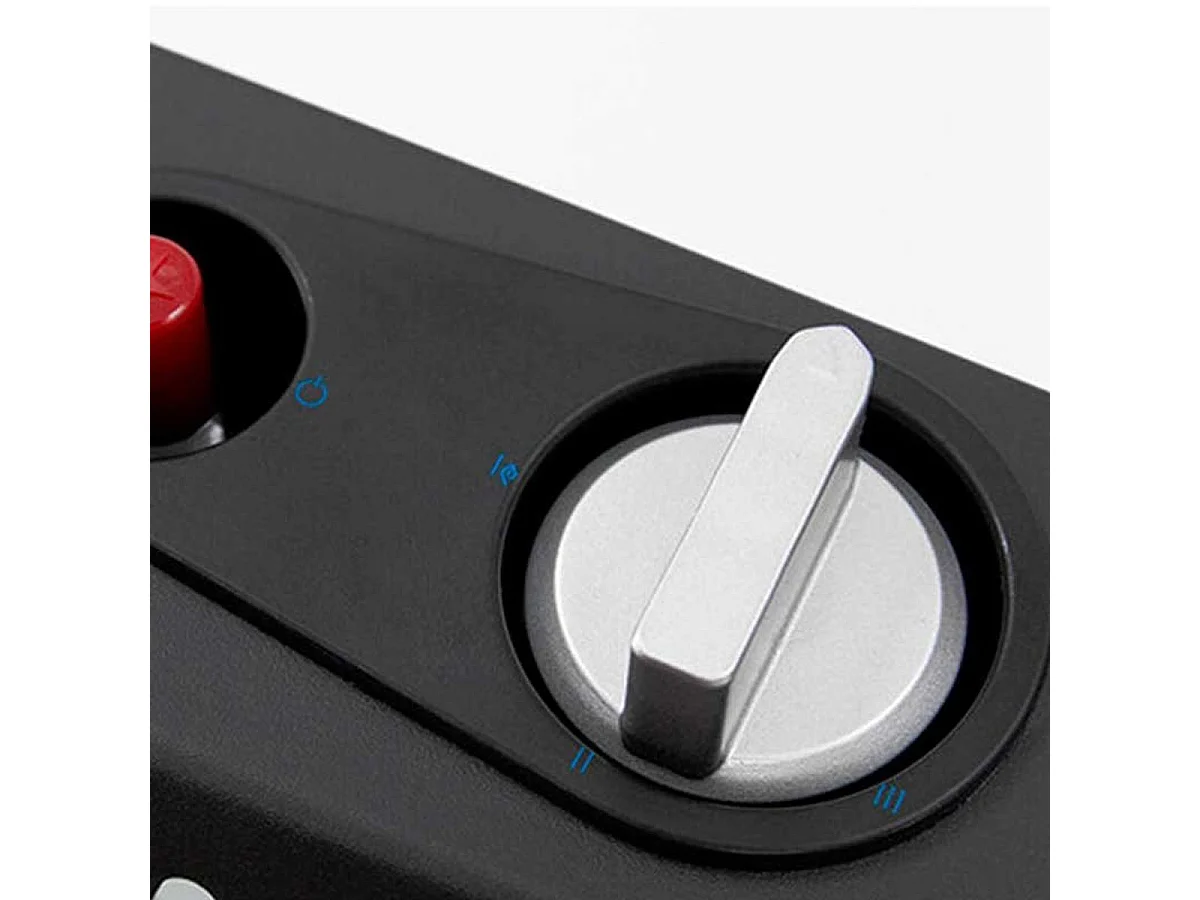 Estufa de gas Ready Warm 4000 Slim Fold Cecotec 4,2kW encendido piezoeléctrico con ruedas negro