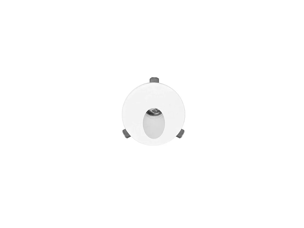 Polo - Luce da incasso segnapasso LED Beneito & Faure - 2W, Luce naturale 4000K, 65° - Faretto da incasso Rotondo Bianco