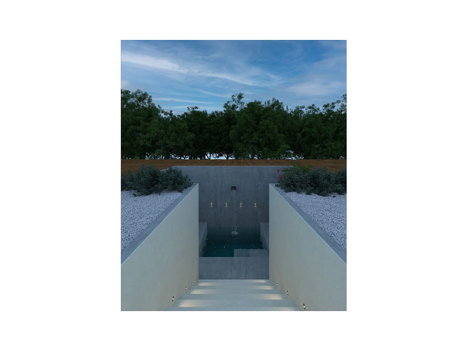 Beneito & Faure - Spot LED d'extérieur Nix 2W 3000K - Spot encastré IP67 pour mur ou sol avec lumière chaude