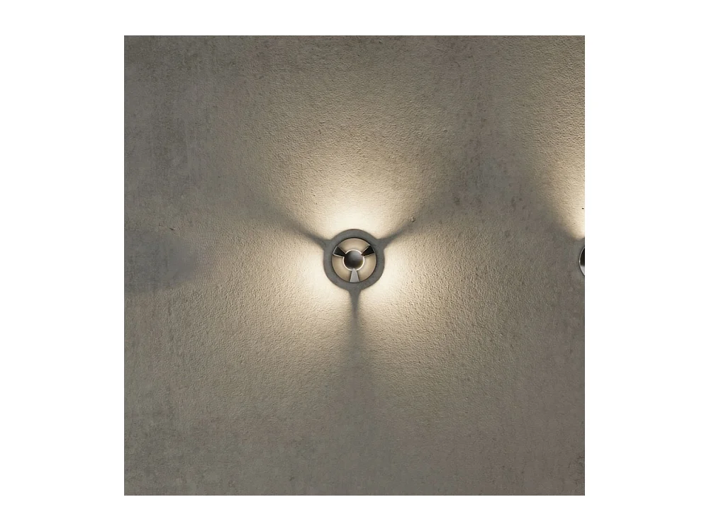 Beneito & Faure - Nix 2W 3000K LED-Stufenleuchte für den Außenbereich - IP67-Wand- oder Bodeneinbaustrahler mit warmem Licht