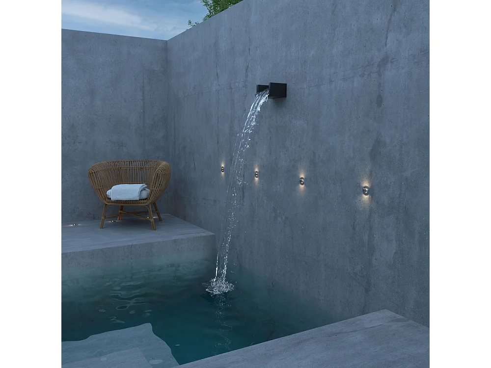 Beneito & Faure - Nix 2W 3000K LED-trapverlichting voor buiten - IP67 inbouwspot voor wand of vloer met warm licht