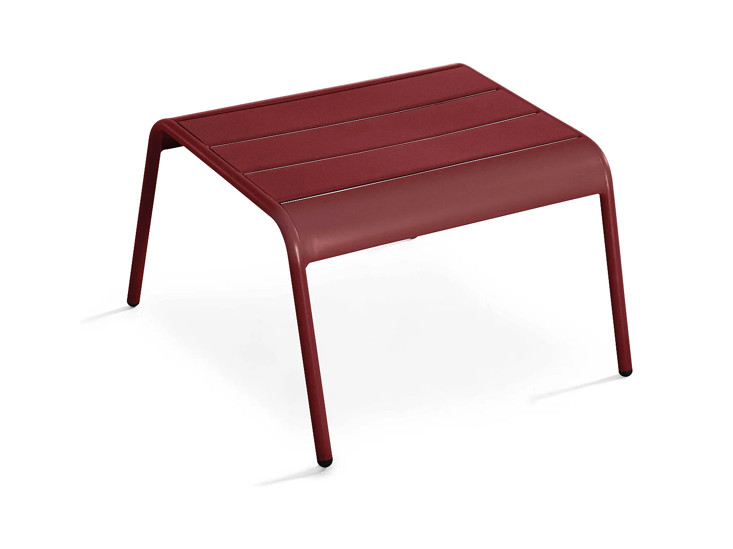 Fauteuil relax et repose pied en métal Pourpre - Palavas