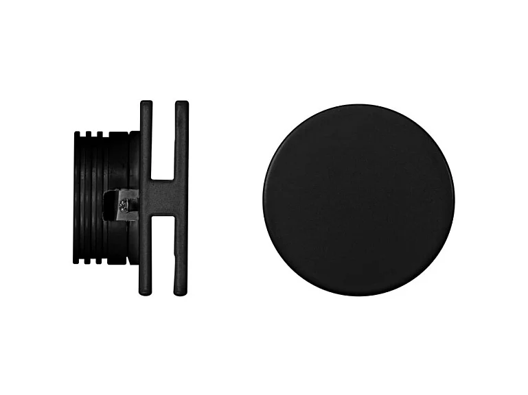 Grow - Beneito & Faure LED Recessed Step Light - 4W, ciepłe światło 3000K, 120° - Czarna okrągła lampa wpuszczana w ścianę