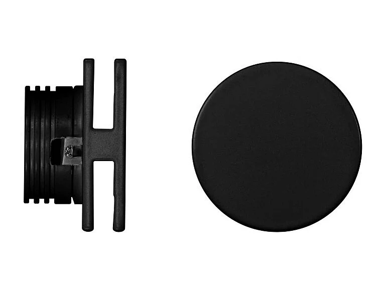 Grow - Beneito & Faure LED inbouwlamp - 4W, warm licht 3000K, 120° - Zwarte ronde inbouwwandlamp