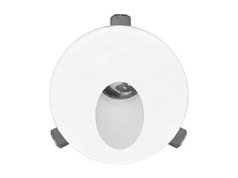 Polo - Beneito & Faure LED inbouwspot - 2W, 3200K warm licht, 65° - Ronde witte inbouwspot