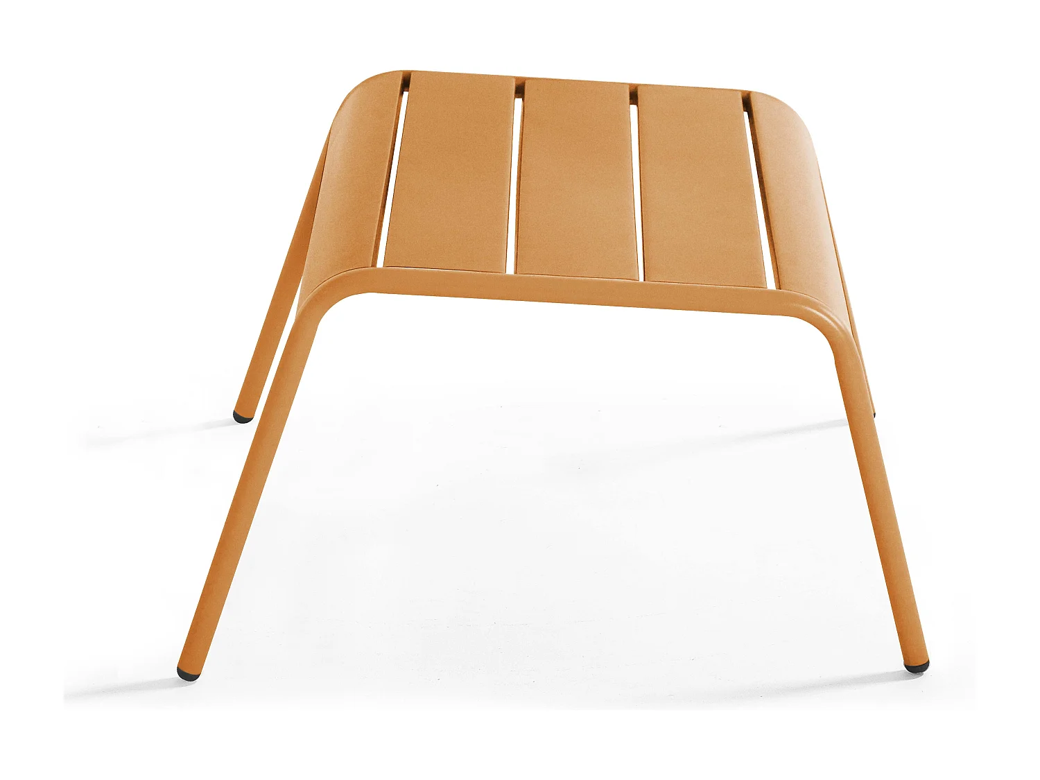 Fauteuil relax et repose pied en métal Caramel - Palavas