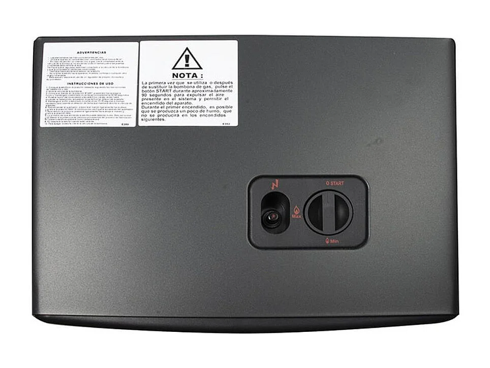 Estufa de gas Vitrokitchen BF4200W 2 intensidades 4200W negro