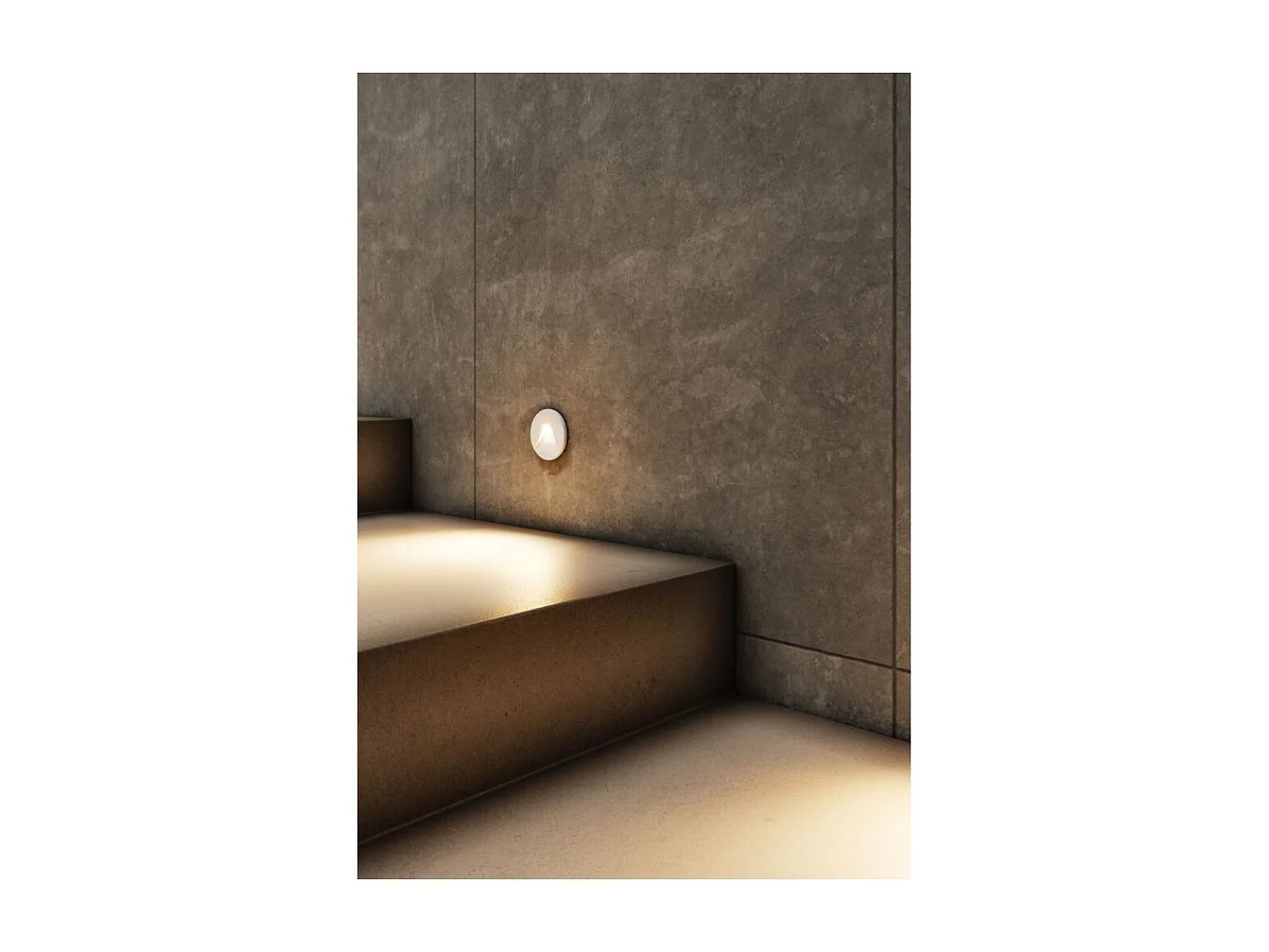 Beneito & Faure - Pun 3W LED inbouwtrapverlichting - CCT-schakelaar 2700K/3200K/4000K - Zwart-wit