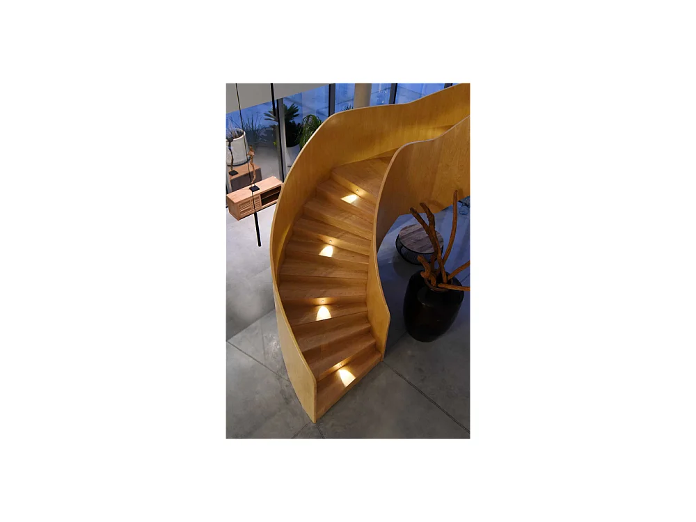 Polo - Beneito & Faure LED inbouwspot - 2W, warm wit 3200K, 65° - ronde zwarte inbouwspot