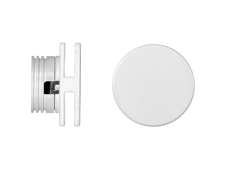 Grow - Beneito & Faure LED inbouw wandlamp - 4W, 3000K warm licht, 120° - Ronde witte inbouw wandlamp