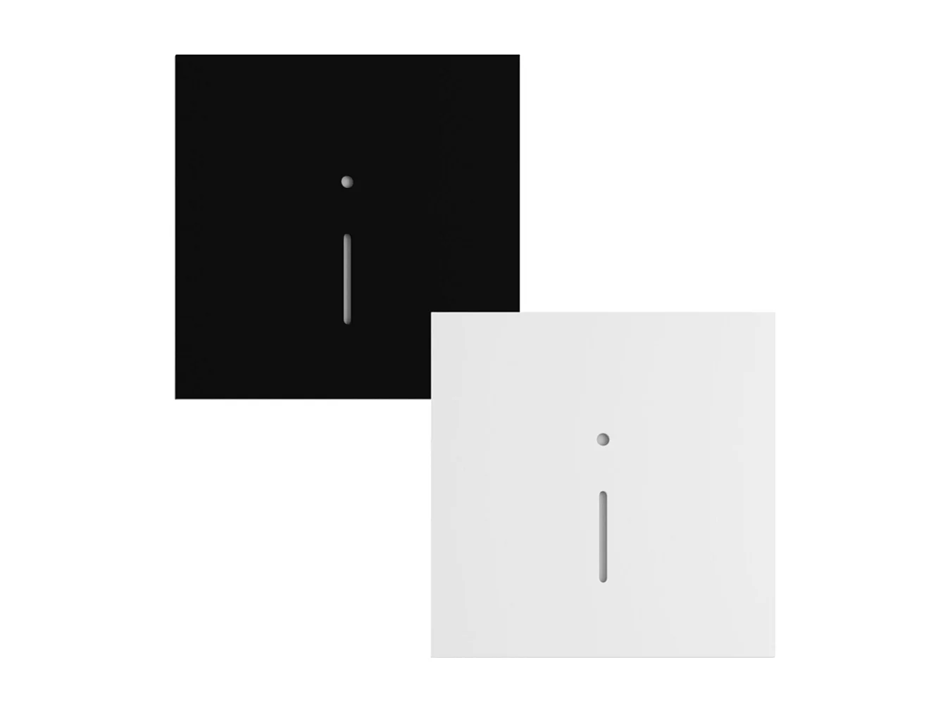 Beneito & Faure - Lao 1,5W LED inbouwspot - Aanwezigheids- en schemersensor 2700K/3200K/4000K - Zwart-wit