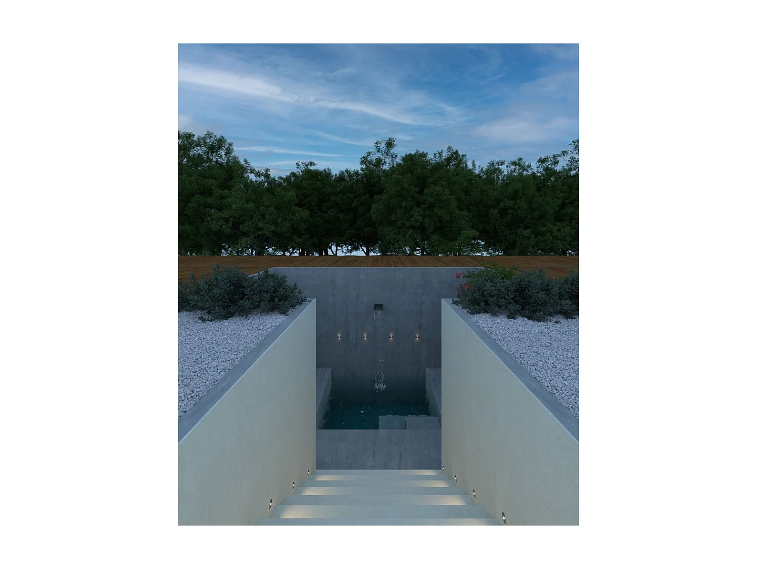 Beneito & Faure - Spot LED d'extérieur Dis 2W 3000K - Spot encastré lumière chaude IP67 pour mur ou sol