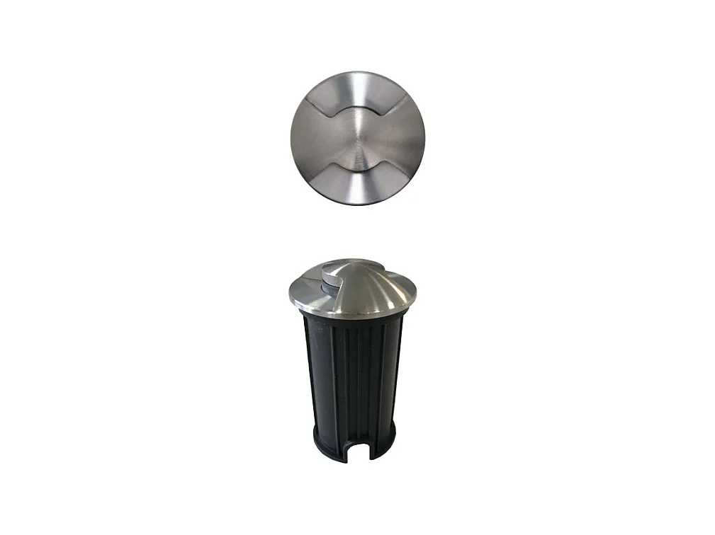 Beneito & Faure - Spot LED d'extérieur Dis 2W 3000K - Spot encastré lumière chaude IP67 pour mur ou sol