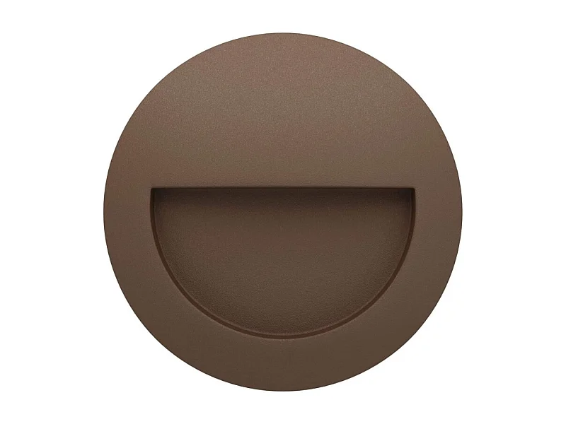 Beneito & Faure - Mis R Wall 3W LED-Einbauleuchte - Runde Wandleuchte IP65 Schalter 2700K/3200K/4000K - Corten