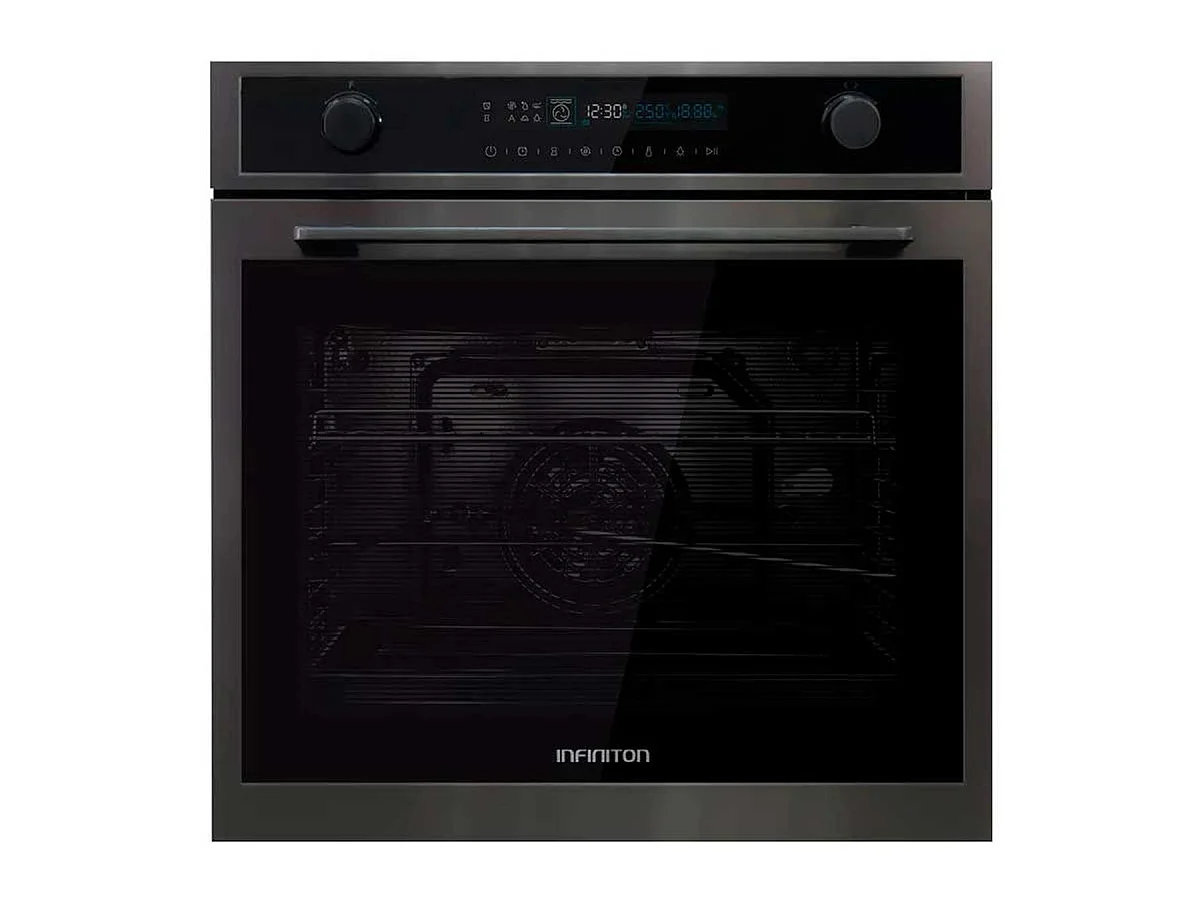 Horno multifunción Infiniton DG70 72L 2900W 12 funciones negro 59,5x57,5x59,5 cm