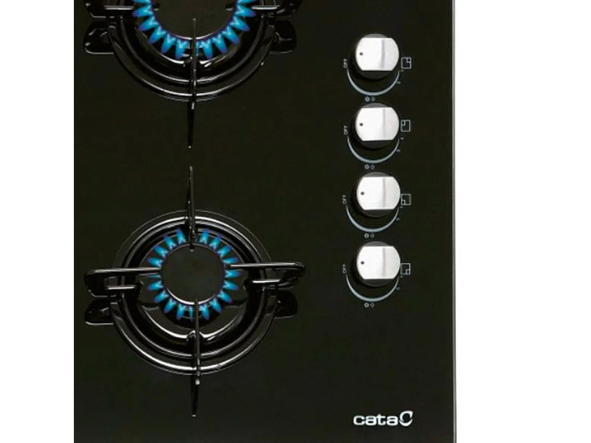 Placa Cata CIB-6031BK Cristalgas 4 fuegos 59cm