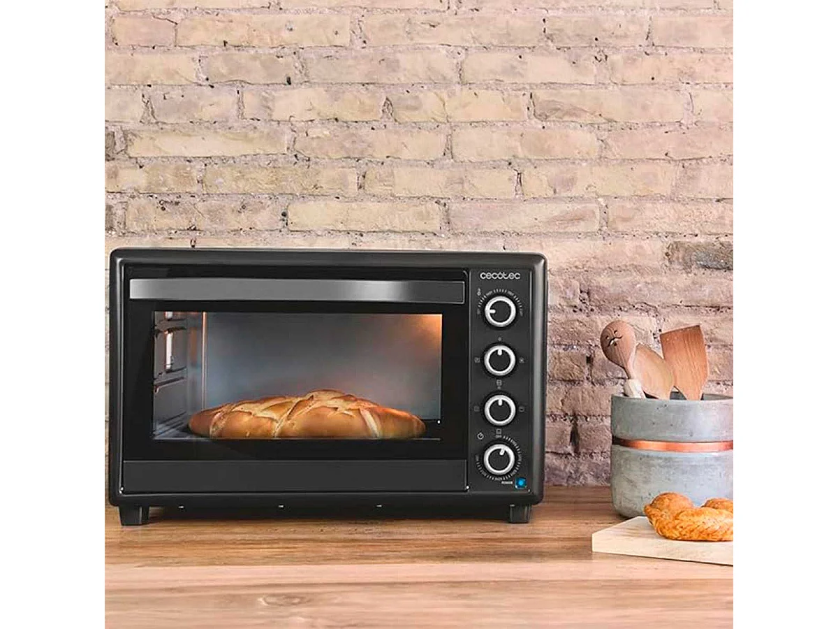Cecotec Bake e Toast 4600 Black Four Gyro 46 L 2000 W Grill Noir