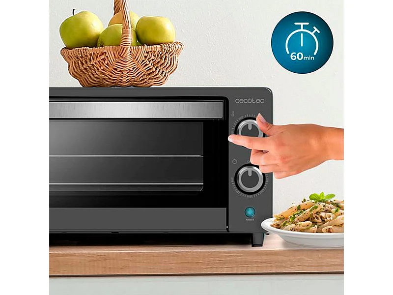 Horno de sobremesa Cecotec Bake&Toast 1090 1000W 10L negro