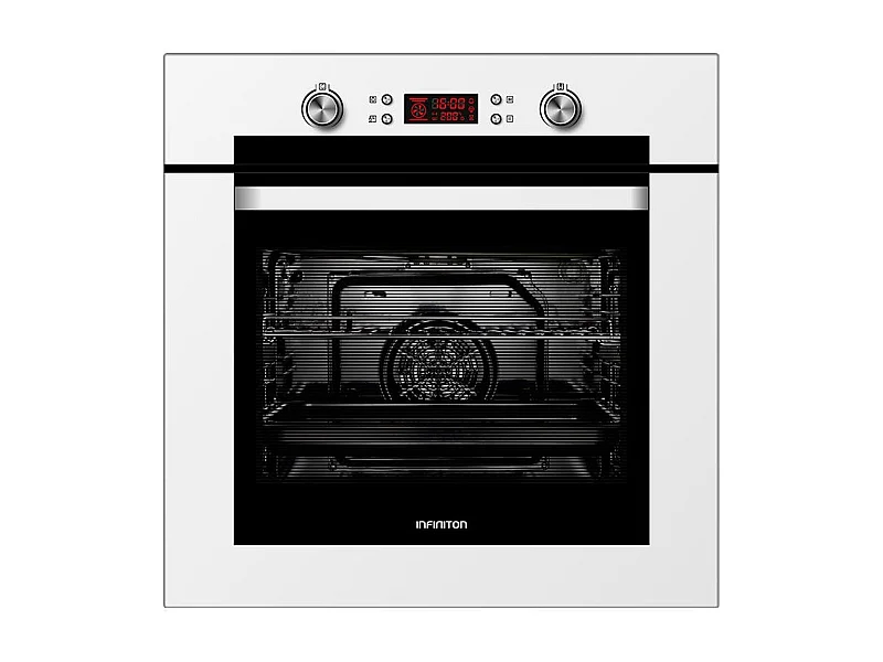 Horno multifunción Infiniton 70WH19 70L 3000W 9 funciones blanco 59,5x59,5x54 cm