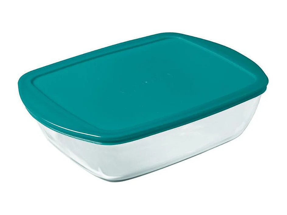 Recipiente Cook&Store PX Pyrex con tapa verde 2,5L 8x28x20 cm
