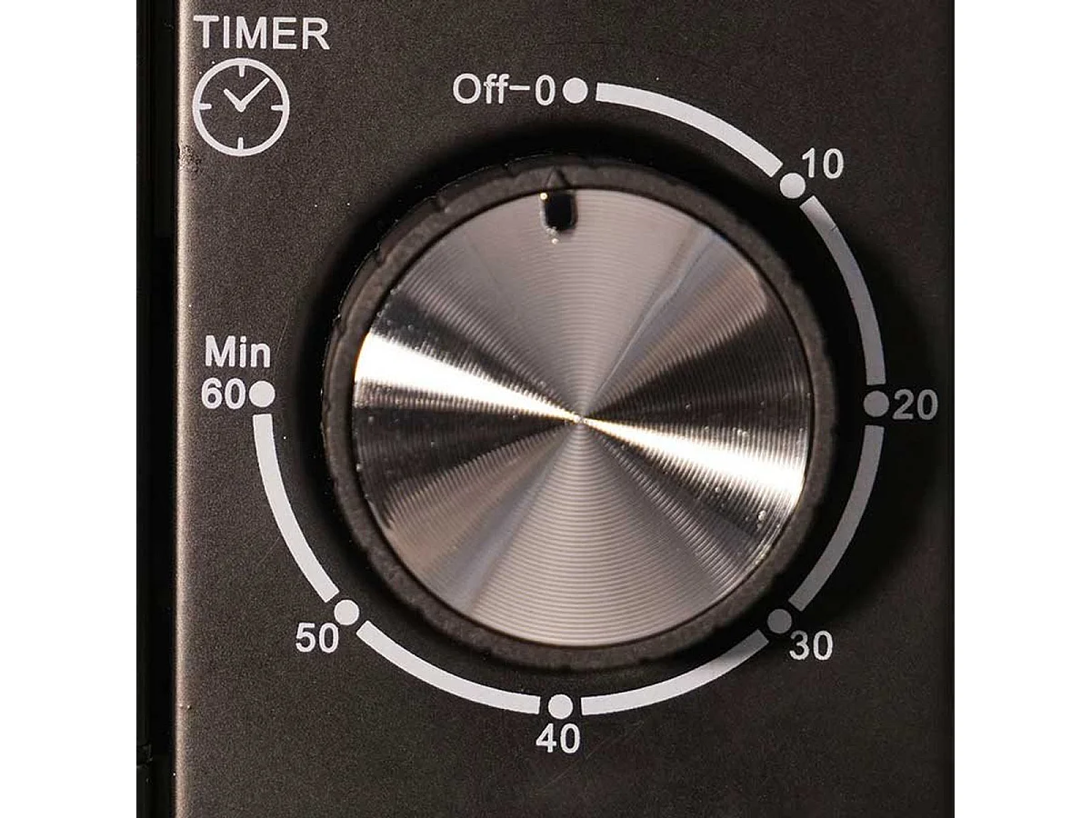 Horno de sobremesa Infiniton HSM-12N18 18L 1200W con temporizador negro 28,5x42,6x32,8 cm