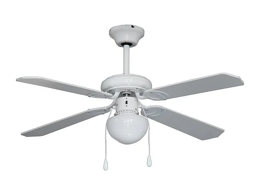 Ventilateur Plafond Blanc 3 Vitesses Svve-42t Svan