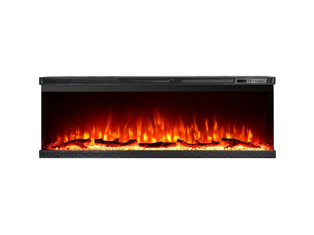 Elektrische wandhaard, 3-zijdige inbouwhaard, BOSTON100 L101,6 x D20 x H44