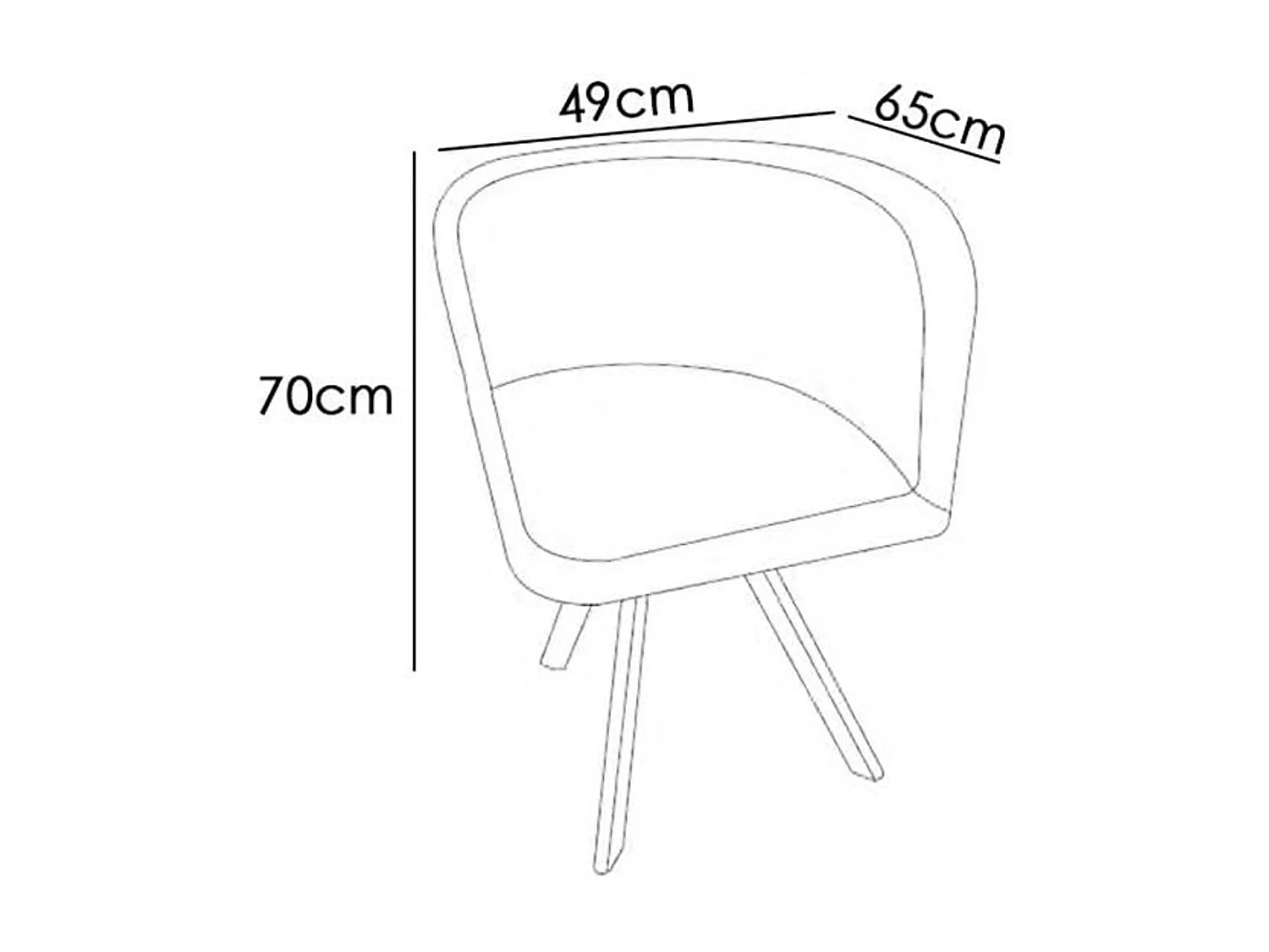 Conjunto mesa comedor fija + 4 sillas Teca blanco