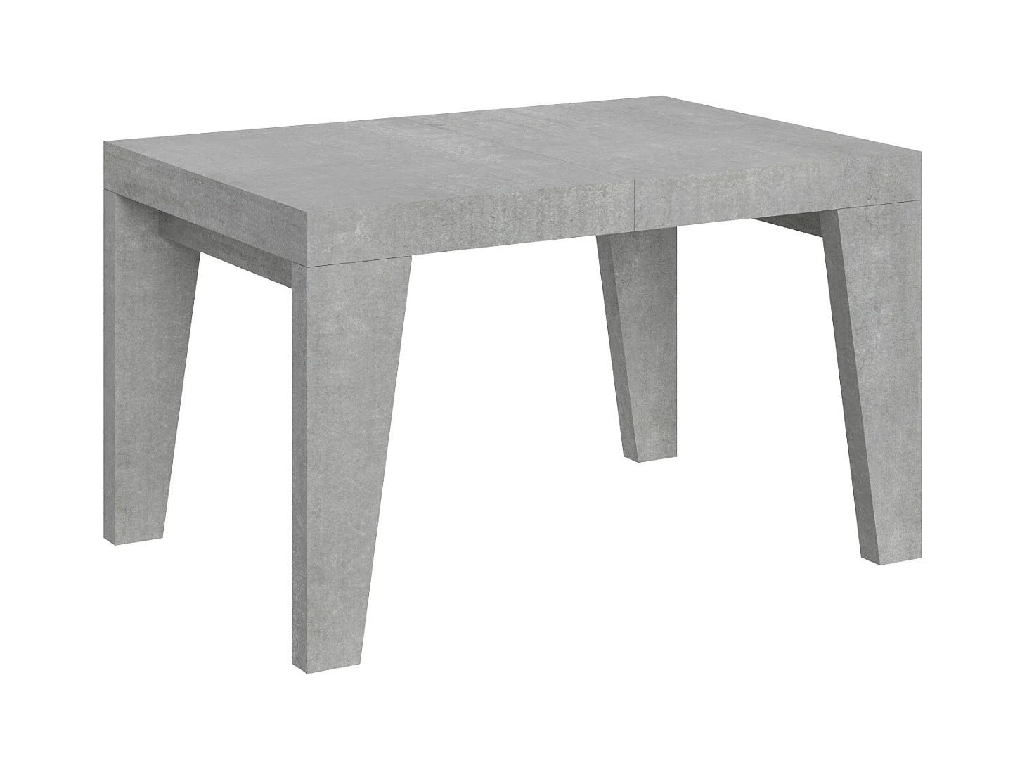 Ausziehbarer Tisch 120/380x90 cm Naxy Beton