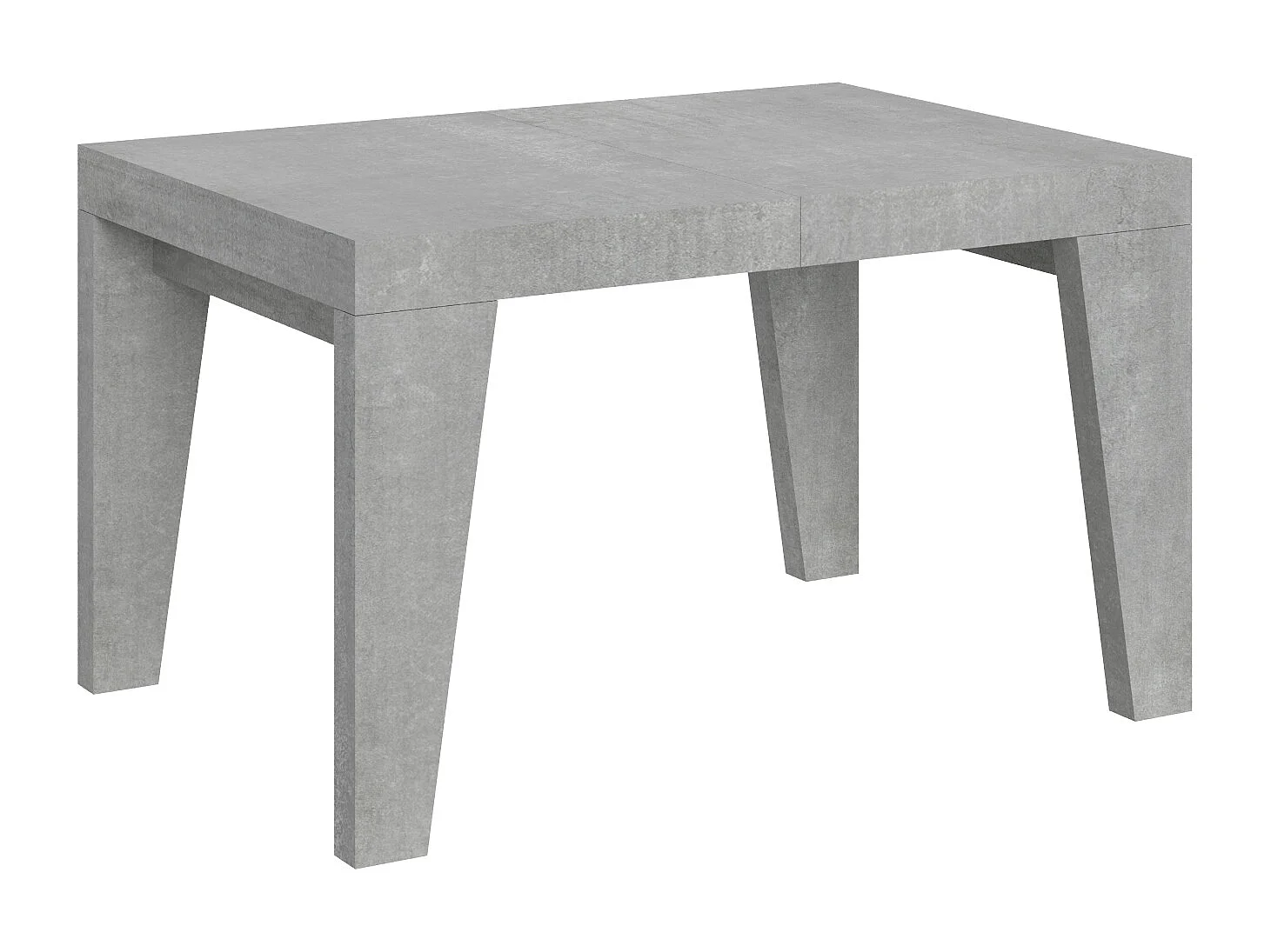 Ausziehbarer Tisch 120/380x90 cm Naxy Beton