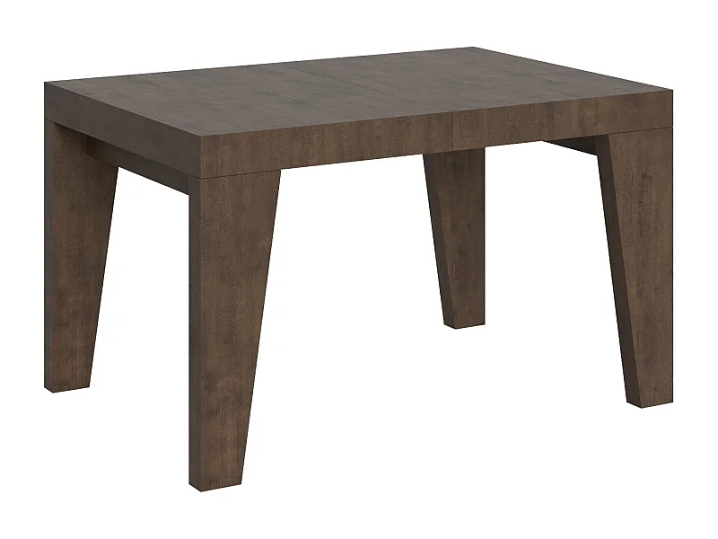 Uitschuifbare tafel 120/380x90 cm Naxy notenhout