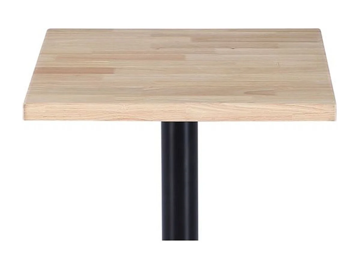 Mesa Moss roble Nordish/negro 72x70x70 cm Adec