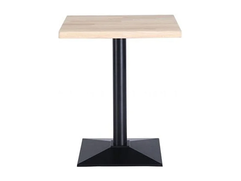 Mesa Moss roble Nordish/negro 72x70x70 cm Adec