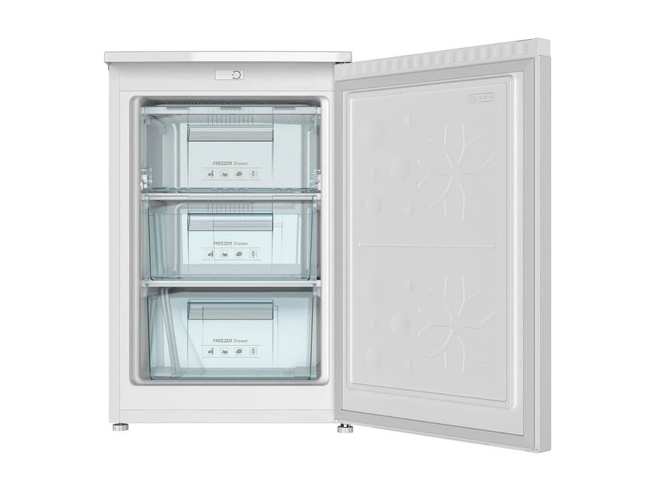 Congelador vertical Infiniton CV-88L8WEK Defrost 85L E blanco 84,5 cm