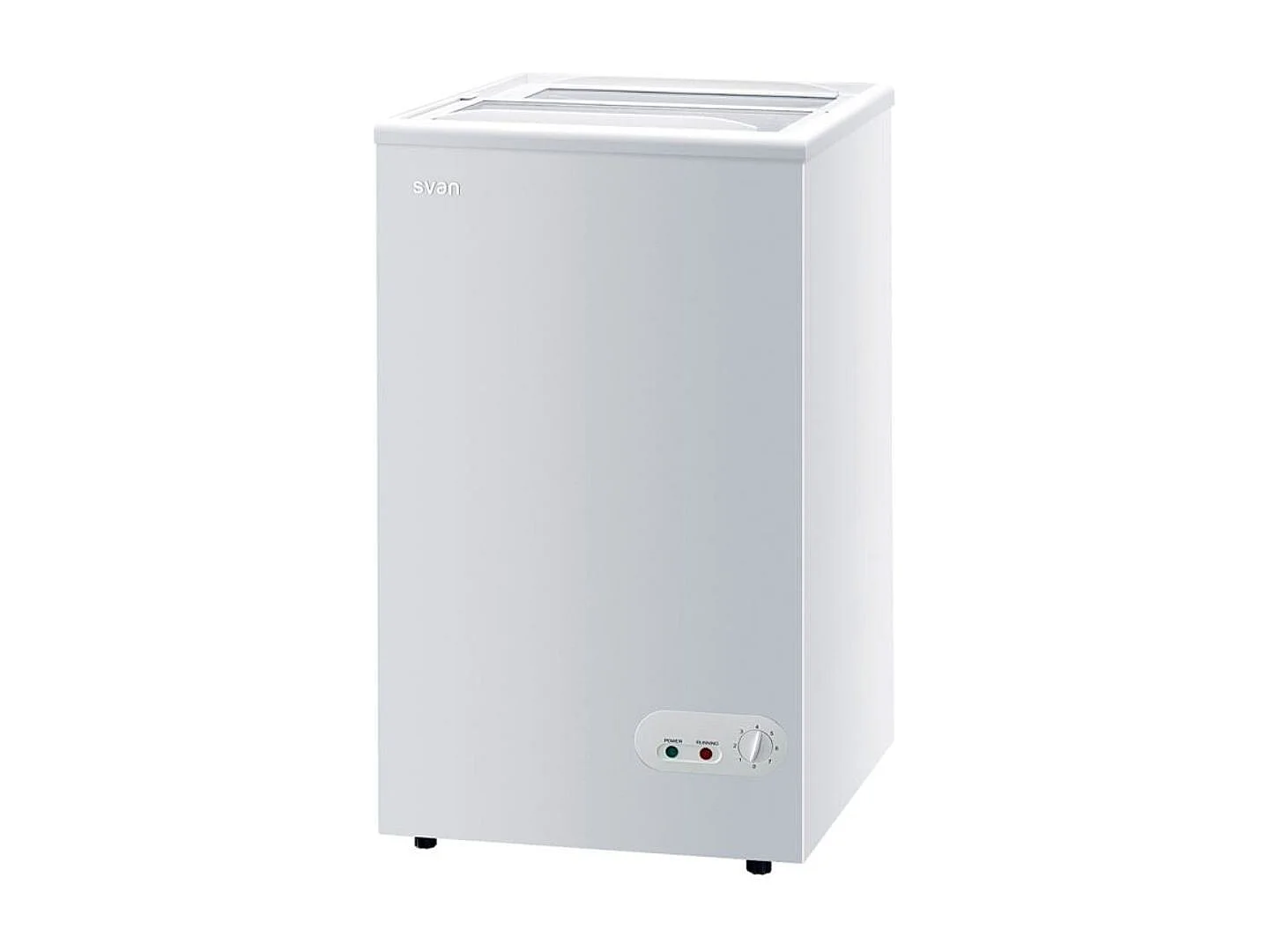 Congelador horizontal Svan SVCH101FS especial horeca cíclico 85L E blanco 81 cm