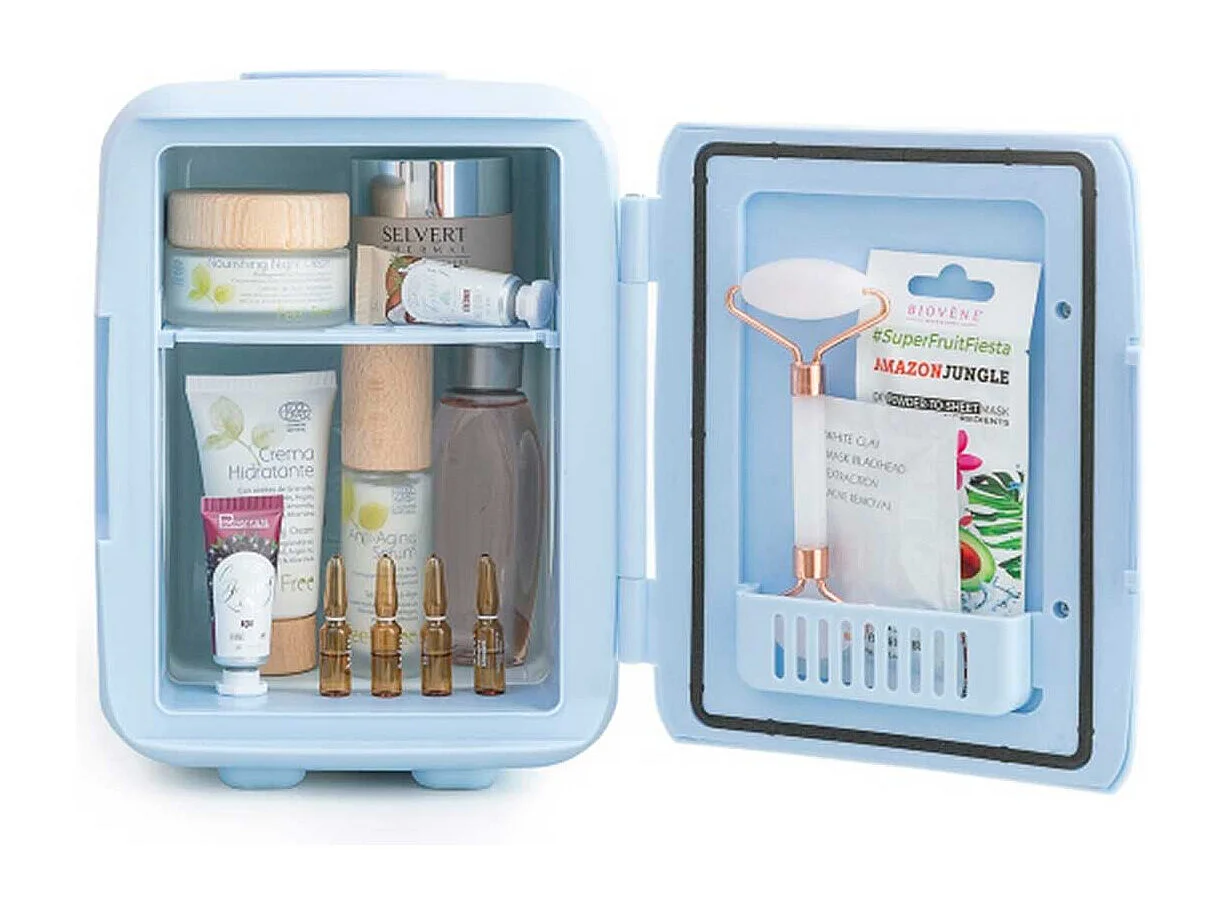 Mini nevera para cosméticos Frecos InnovaGoods 4L 48W azul