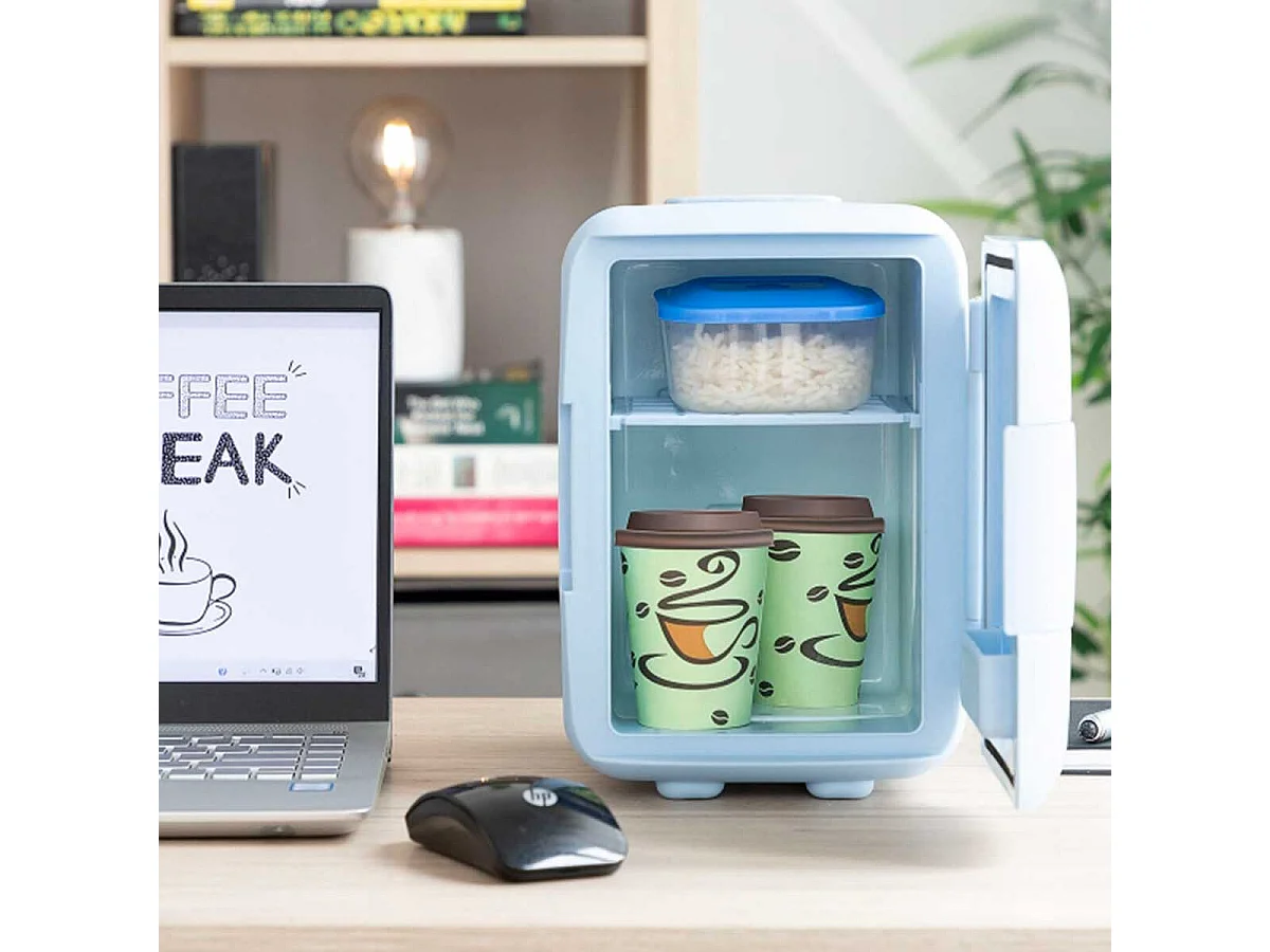 Mini nevera para cosméticos Frecos InnovaGoods 4L 48W azul