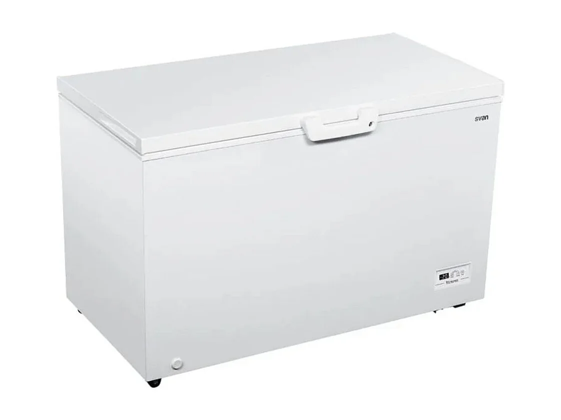 Arcón congelador Svan SCH4001EDC cíclico 371L Dual Cooling E blanco 130 cm