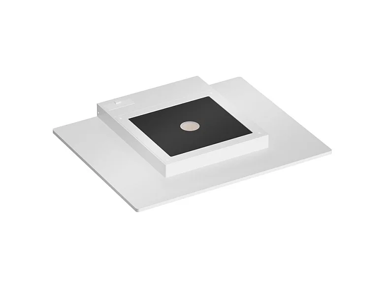 Pla Bianca - Applique a led da muro 35W CCT Switch 2700K/3200K/4000K in alluminio, Luce murale verso l'alto - Beneito & Faure