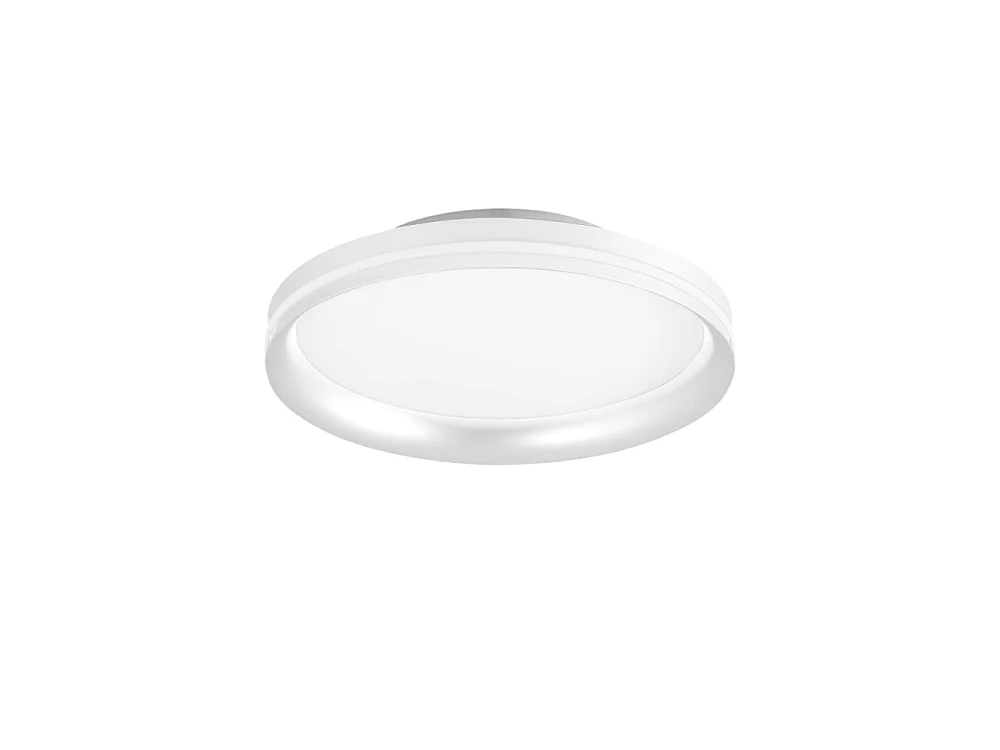 Isy - Fabas Luce Aluminium LED Plafondlamp - Geïntegreerde LED 52W IP20 Wit
