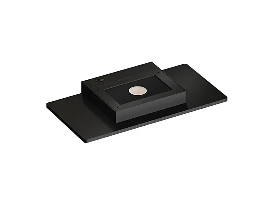Mini Pla Nera - 20W LED Wandleuchte CCT Schalter 2700K/3200K/4000K Aluminium, Uplight Wandleuchte - Beneito & Faure