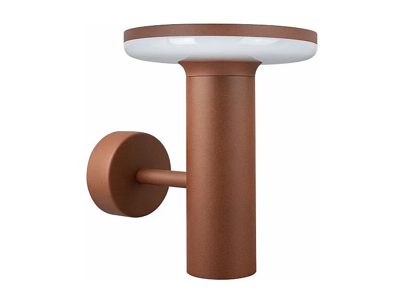 Kinkiet Mac Wall Base Corten - 12W LED CCT Switch 2700K/3200K/4000K, aluminiowy kinkiet - Beneito & Faure