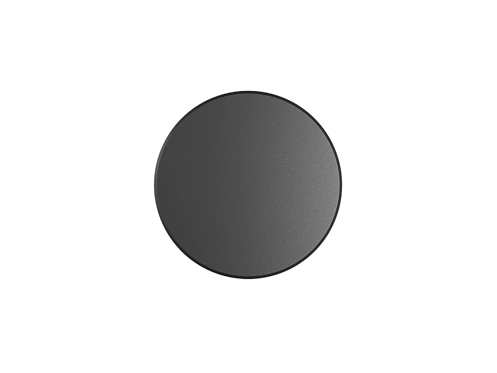 Mac Mini Wall Black - kinkiet LED 6 W z przełącznikiem CCT, 2700 K/3200 K/4000 K, aluminiowy, 360-stopniowy - Beneito & Faure