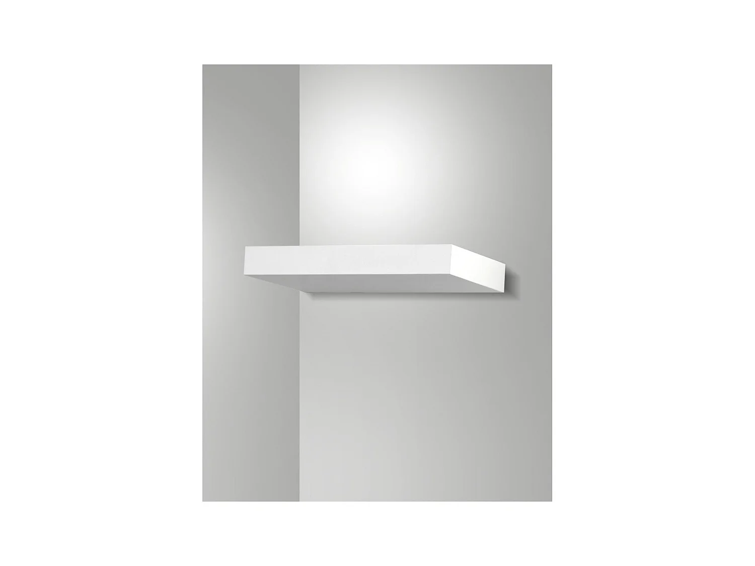 Guia - Aplique LED de aluminio Fabas Luce - LED integrado IP20 Blanco - 24 cm