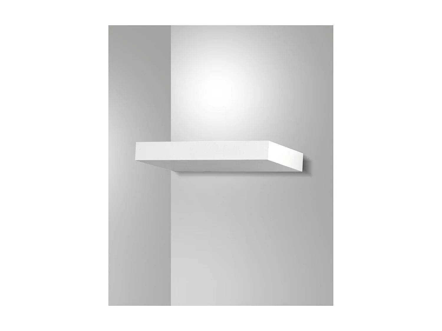 Guia - Kinkiet aluminiowy LED Fabas Luce - Zintegrowany LED IP20 Biały - 24 cm