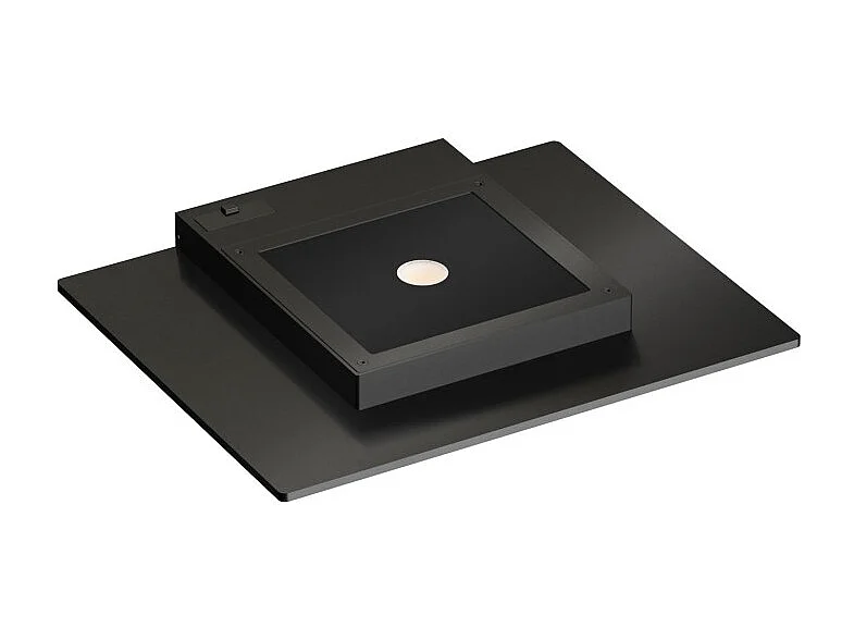 Pla Nera - Aplique de pared LED de 35 W con interruptor CCT, 2700 K/3200 K/4000 K, aluminio, luz de pared ascendente - Beneito & Faure