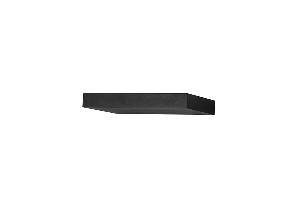 Guia - Applique da parete a LED in alluminio Fabas Luce - Led integrato IP20 Nera - 32 cm